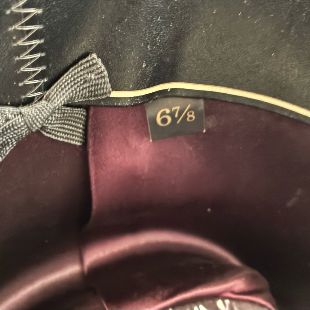 Women’s Charlie 1Horse Black Western Felt Cowboy Hat - Picture 8 of 8